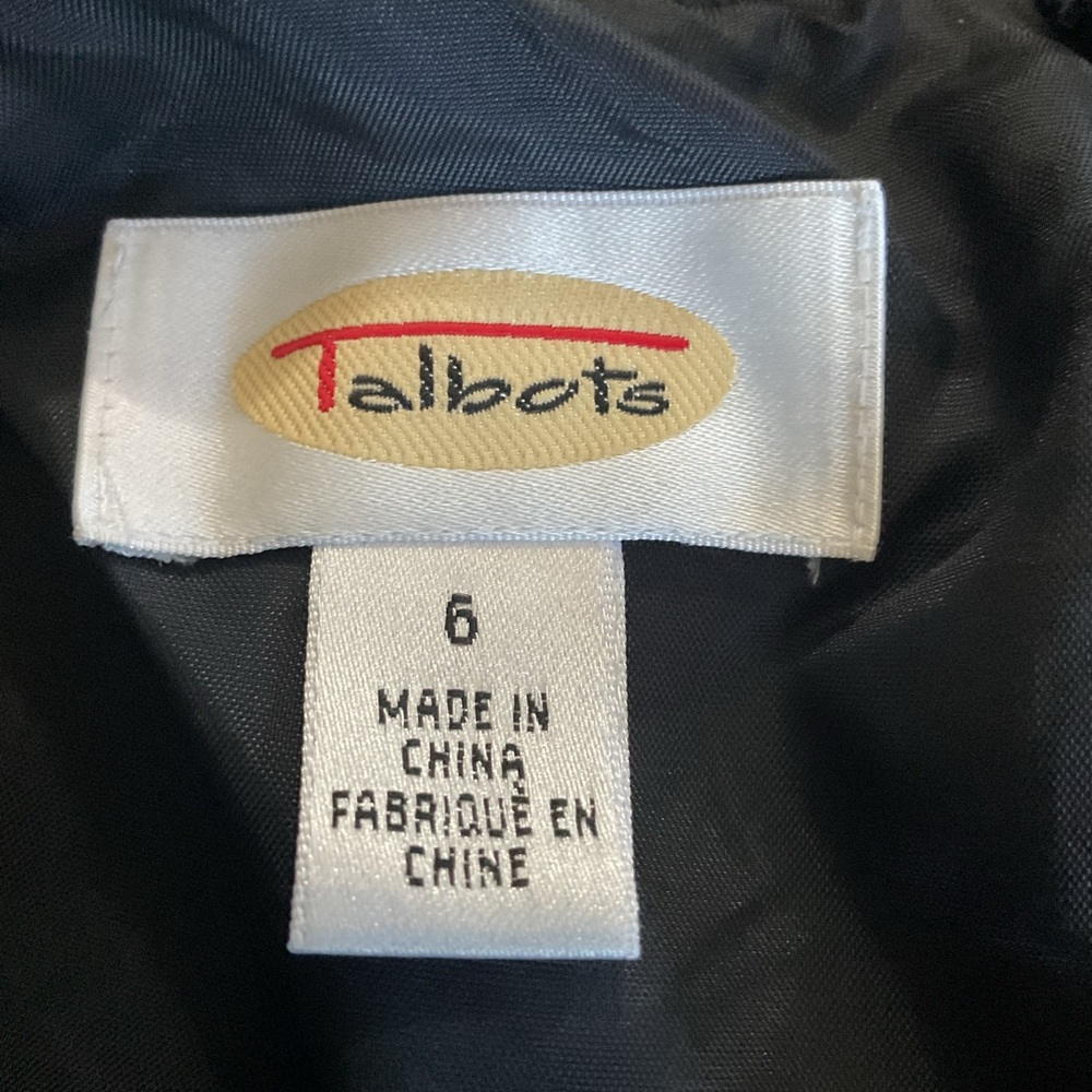 Talbots 100% Silk Dress & Jacket Set – Size 6 - Picture 8 of 9
